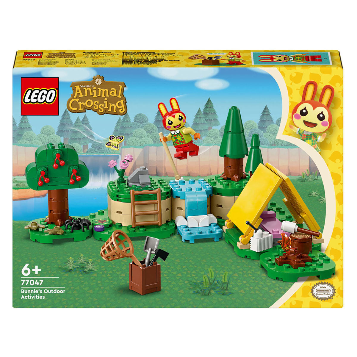 Lego Lego Animal Crossing 77047 Campeggio con Bunnie