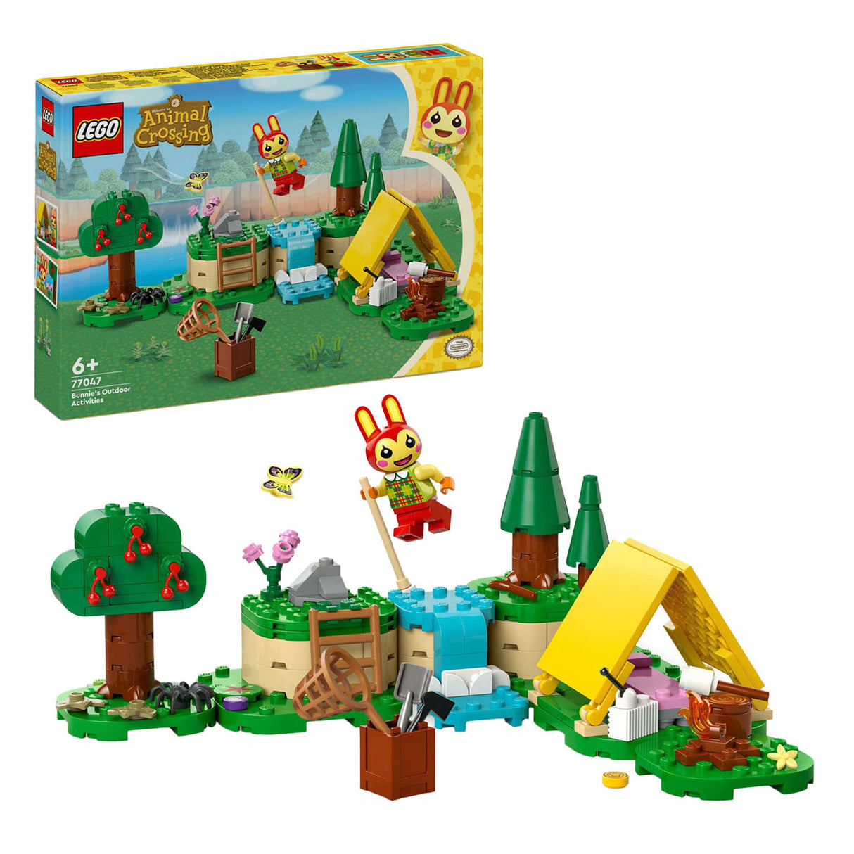 Lego Lego Animal Crossing 77047 Campeggio con Bunnie