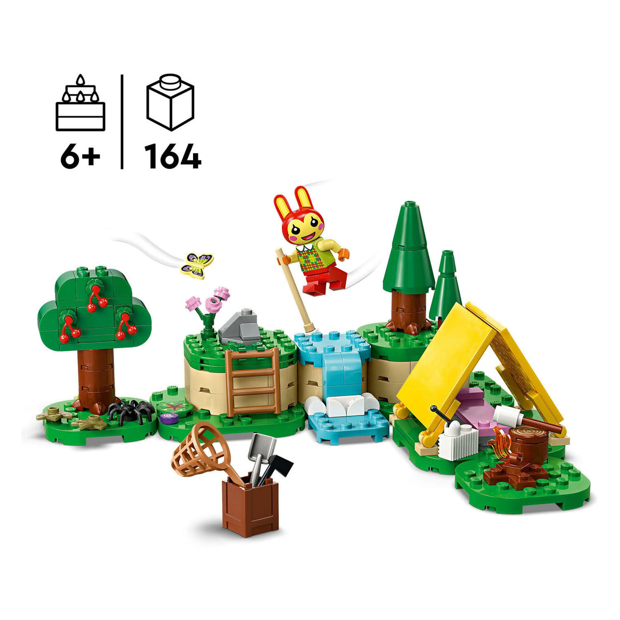 Lego Lego Animal Crossing 77047 Campeggio con Bunnie