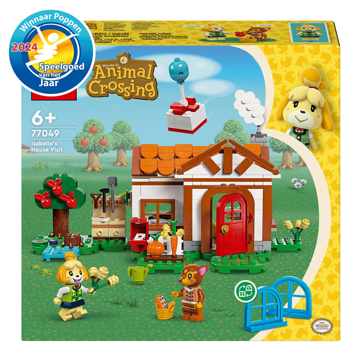 Lego Lego Animal Crossing 77049 Isabelle på besøkende