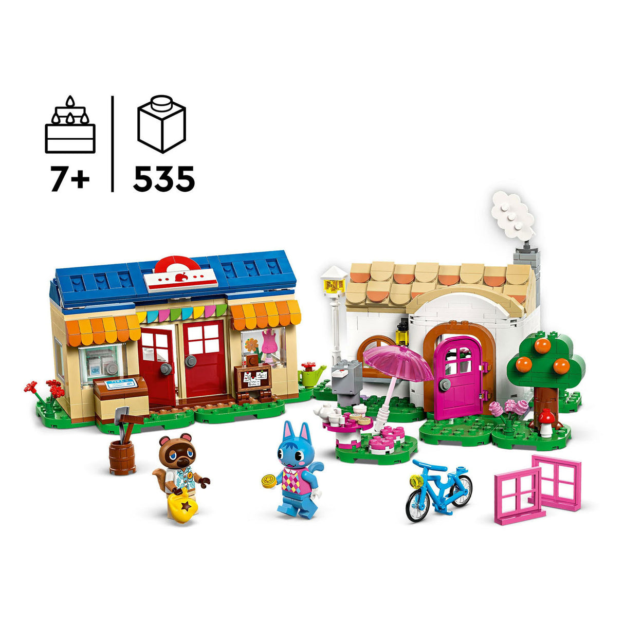 Lego Lego Animal Crossing 77050 Nooks Hoek and Rosies House