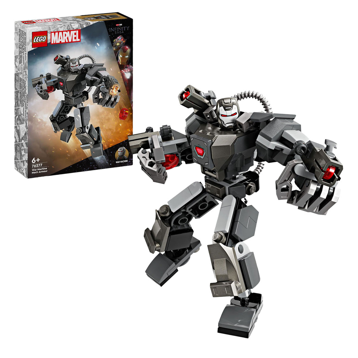 Lego Lego Super Heroes 76277 War Machine Mechanpantser