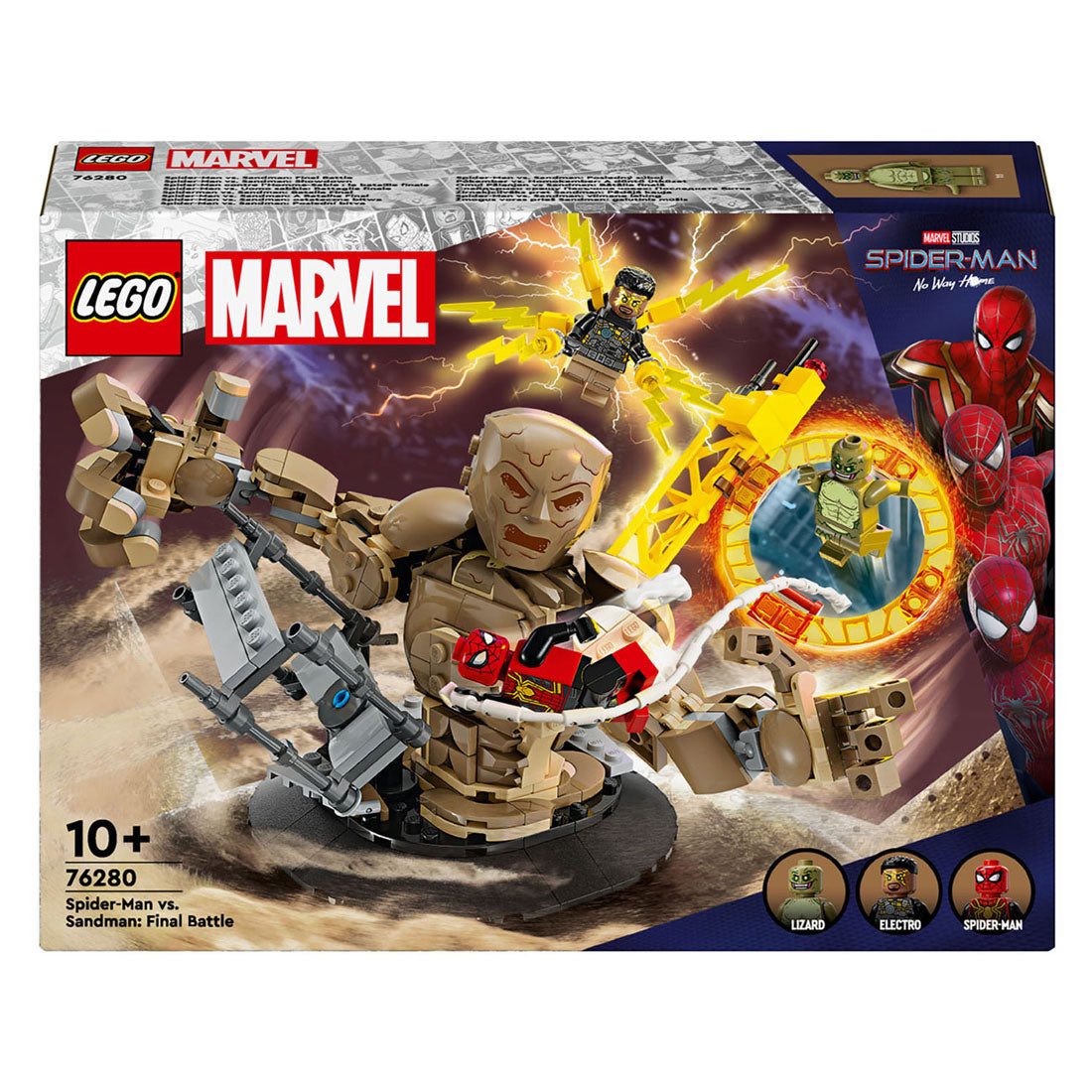 Lego Lego Super Heroes 76280 Spider-Man Vs. Sandman: Final Battle