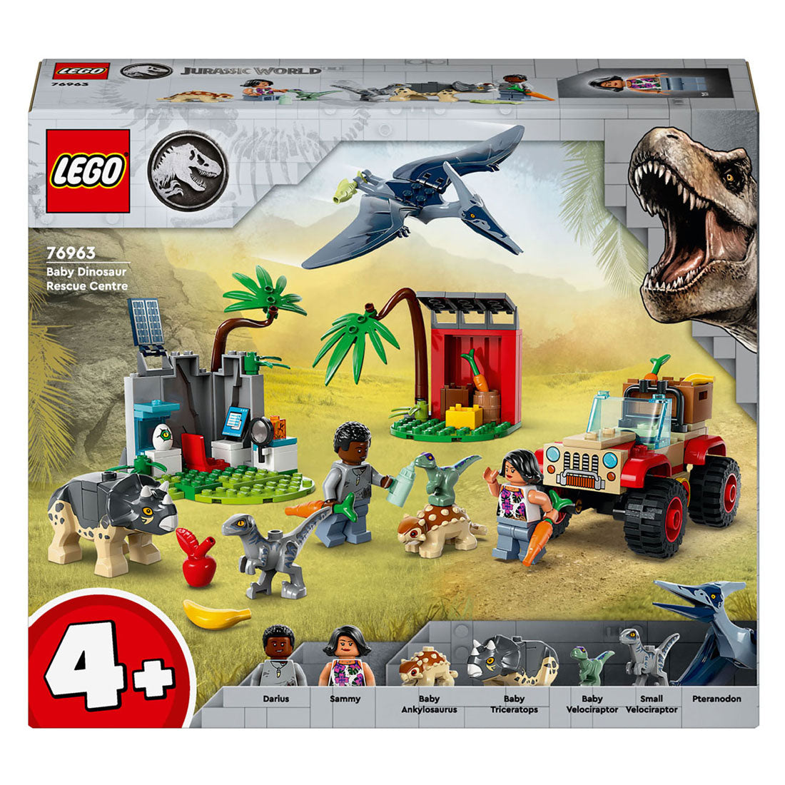 Lego Lego jurassic Welt 76963 Rettungszenter fir Babydinosaurier