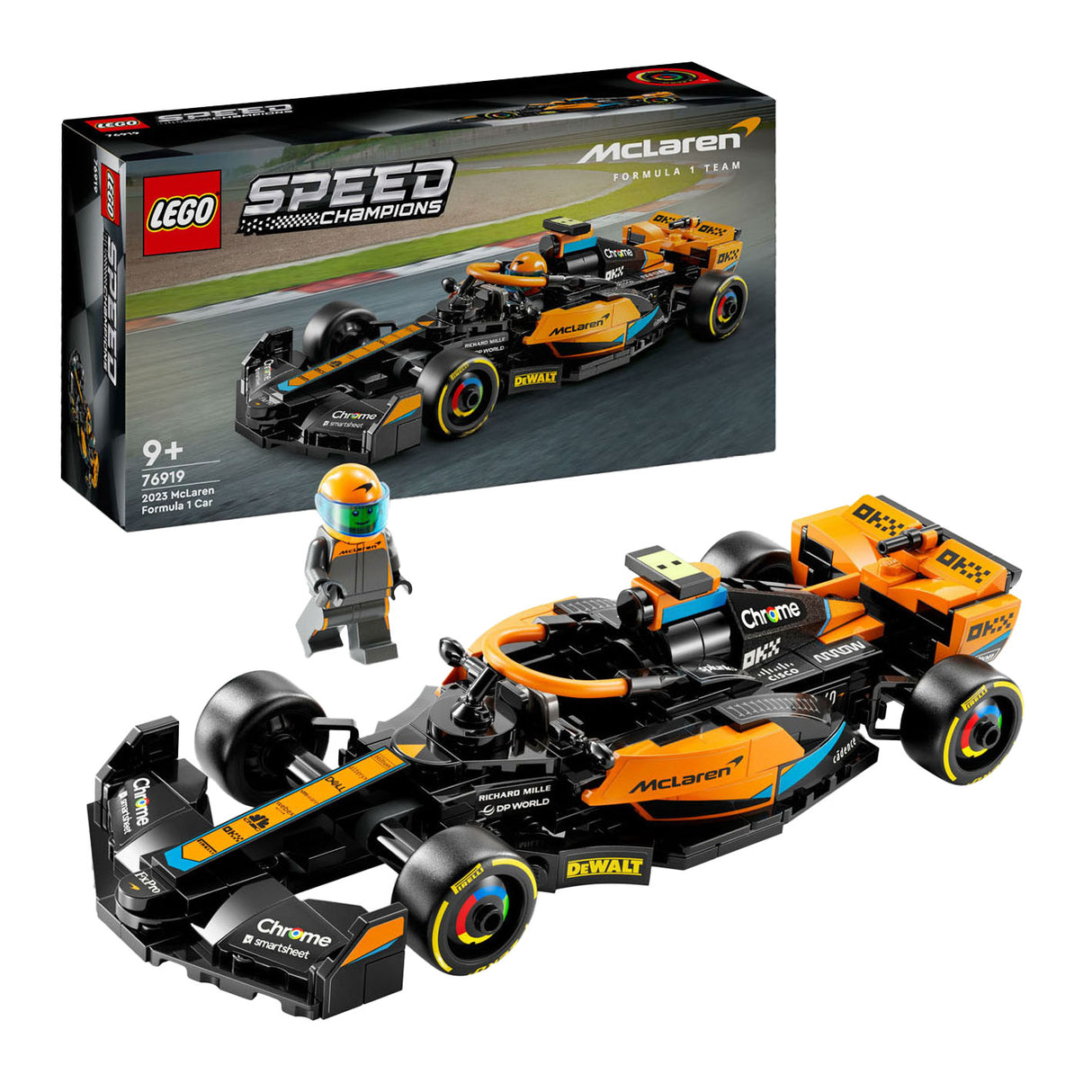 LEGO LEGO Speed ​​Champions 76919 McLaren Formula 1 Racing Car 2023