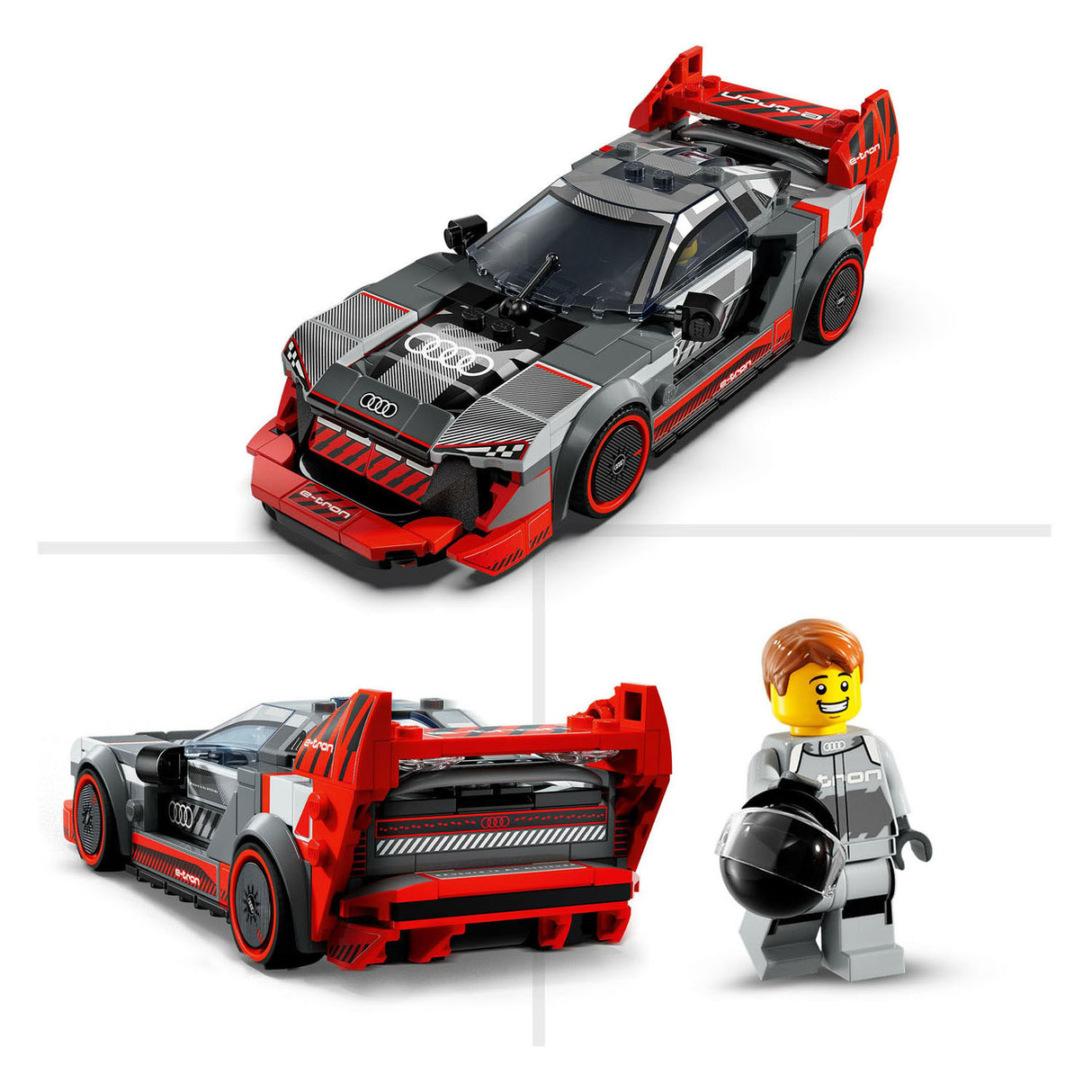 Lego Lego Speed ​​Champions 76921 Audi S1 ​​E-Tron Quattro Racing Car