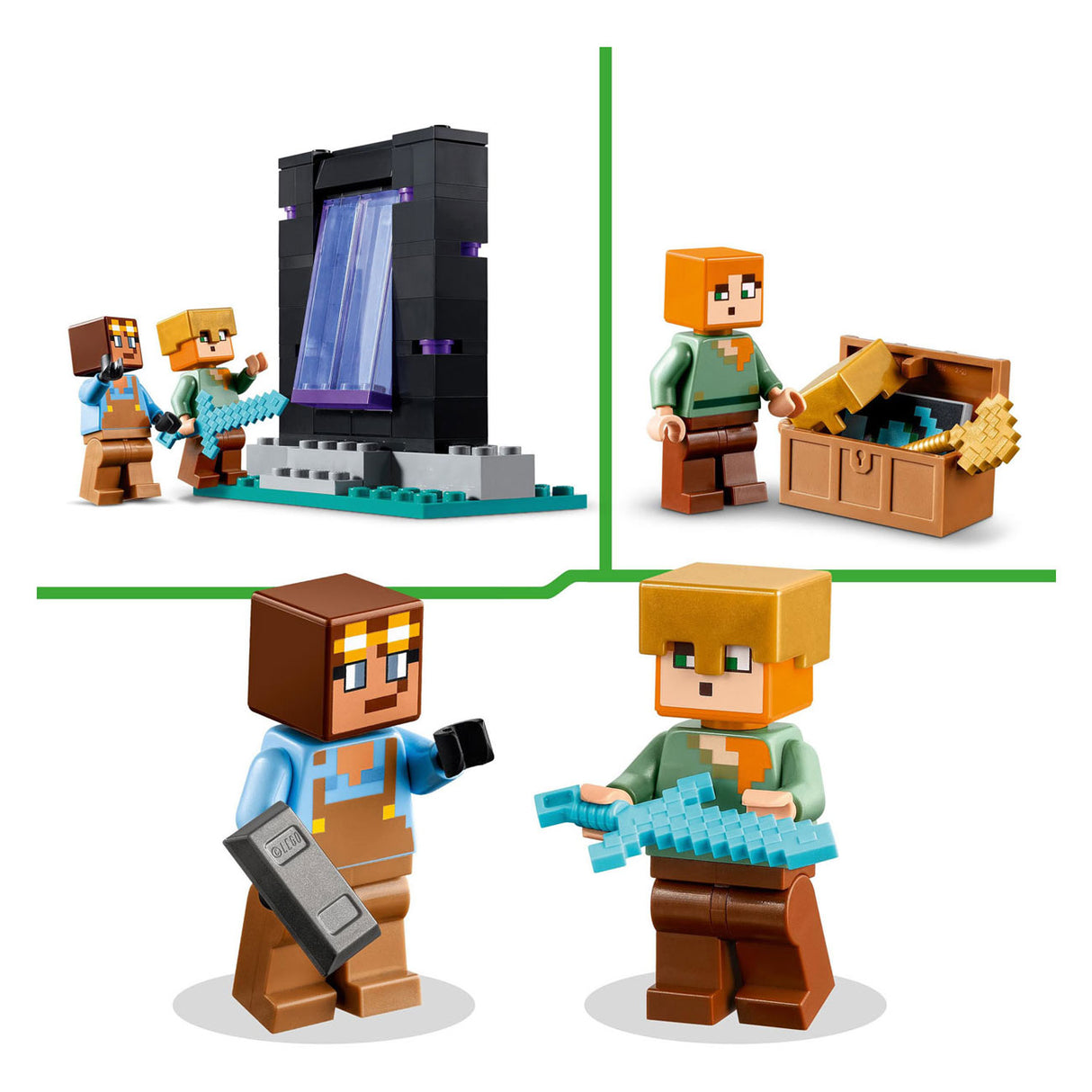 LEGO LEGO MINECRAFT 21252 DE WAPONDERIJ