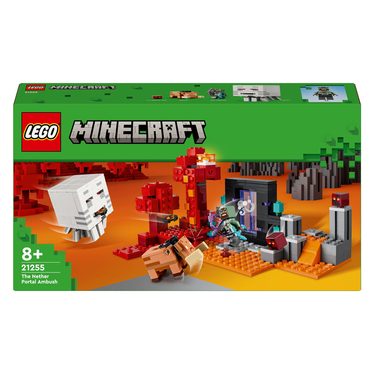 LEGO LEGO Minecraft 21255 Hinterhalt im Nether -Portal