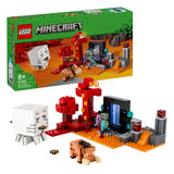 LEGO LEGO Minecraft 21255 Hinterhalt im Nether -Portal