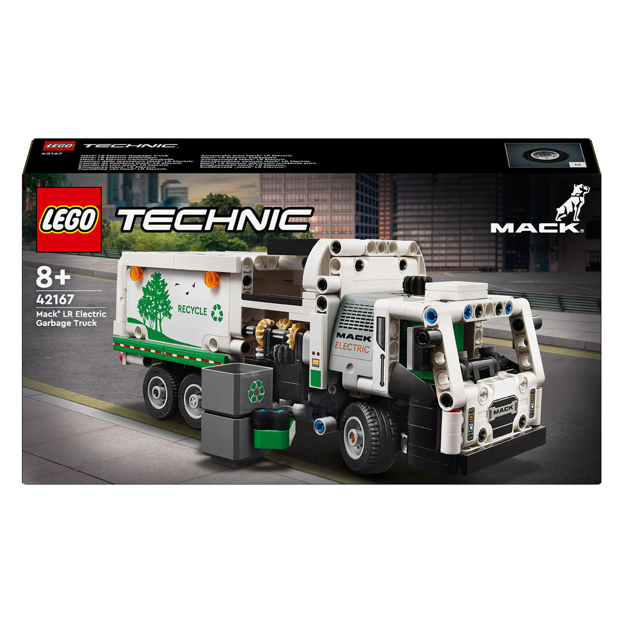 LEGO LEGO TECNIC 42167 MACK LR Electric Garbage Truck