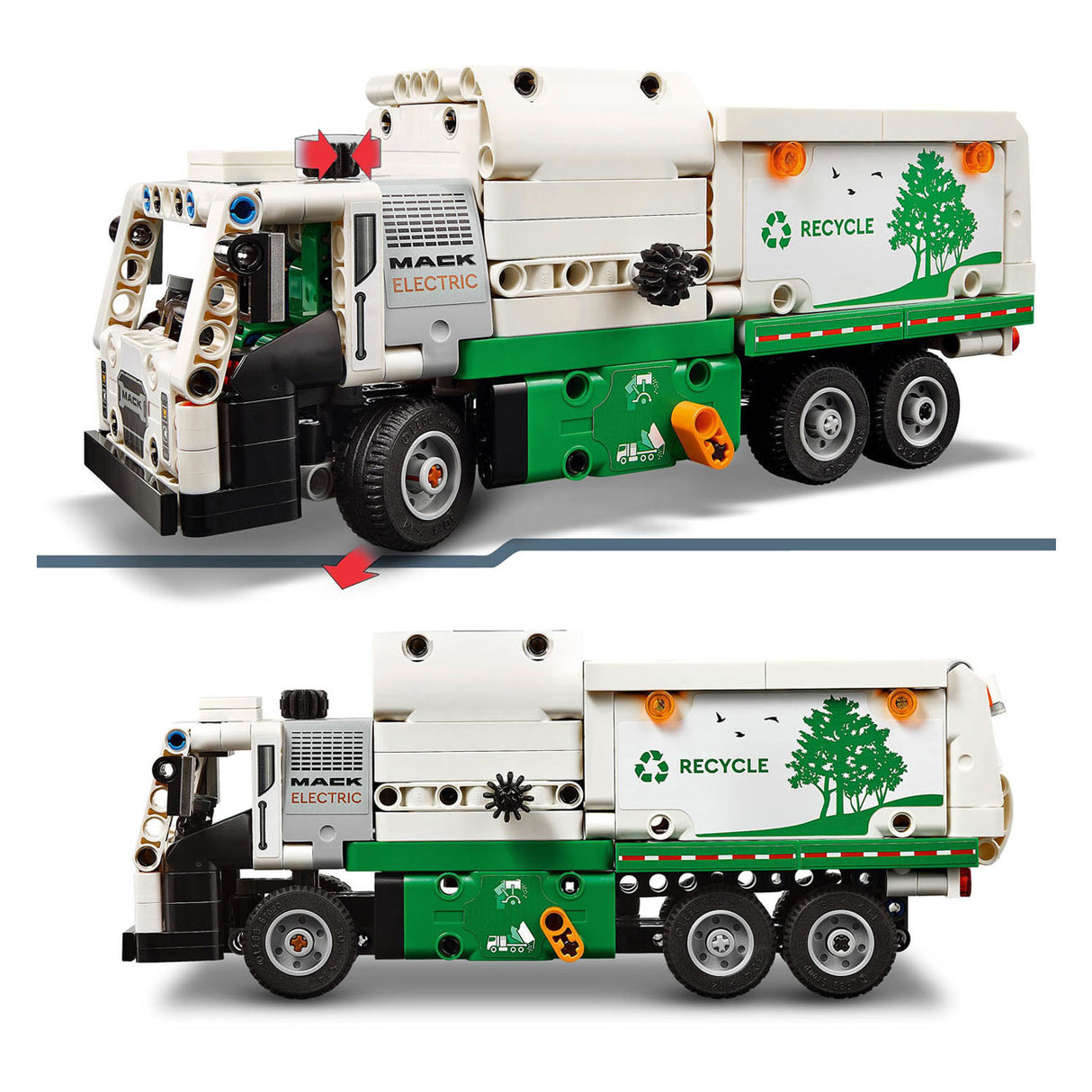 LEGO LEGO TECNIC 42167 MACK LR Electric Garbage Truck