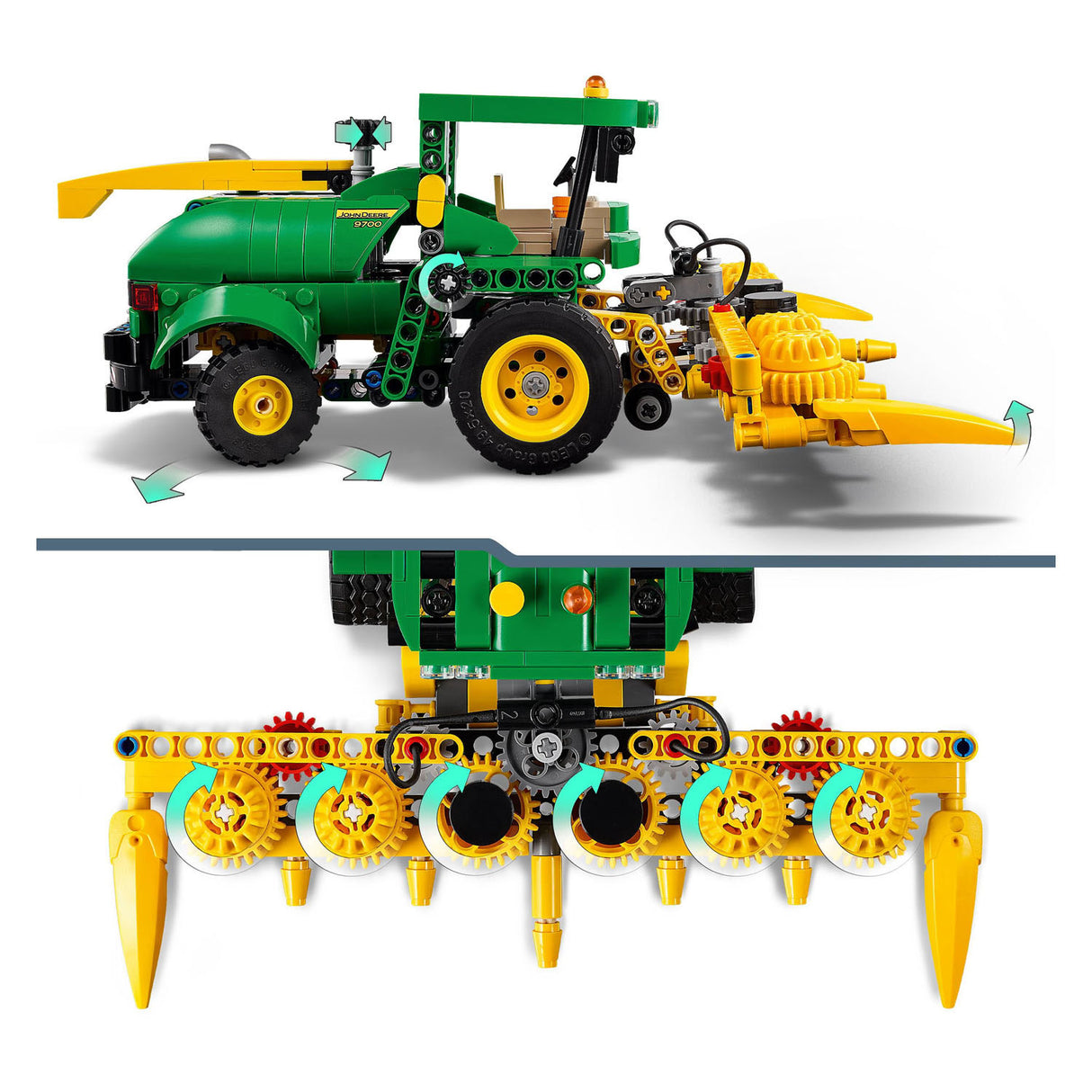 Lego Lego Technic 42168 John Deere 9700 fôrhøsting