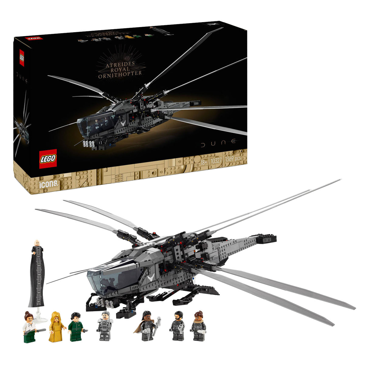 Ikony Lego Lego 10327 Dune Atreides ornithopter