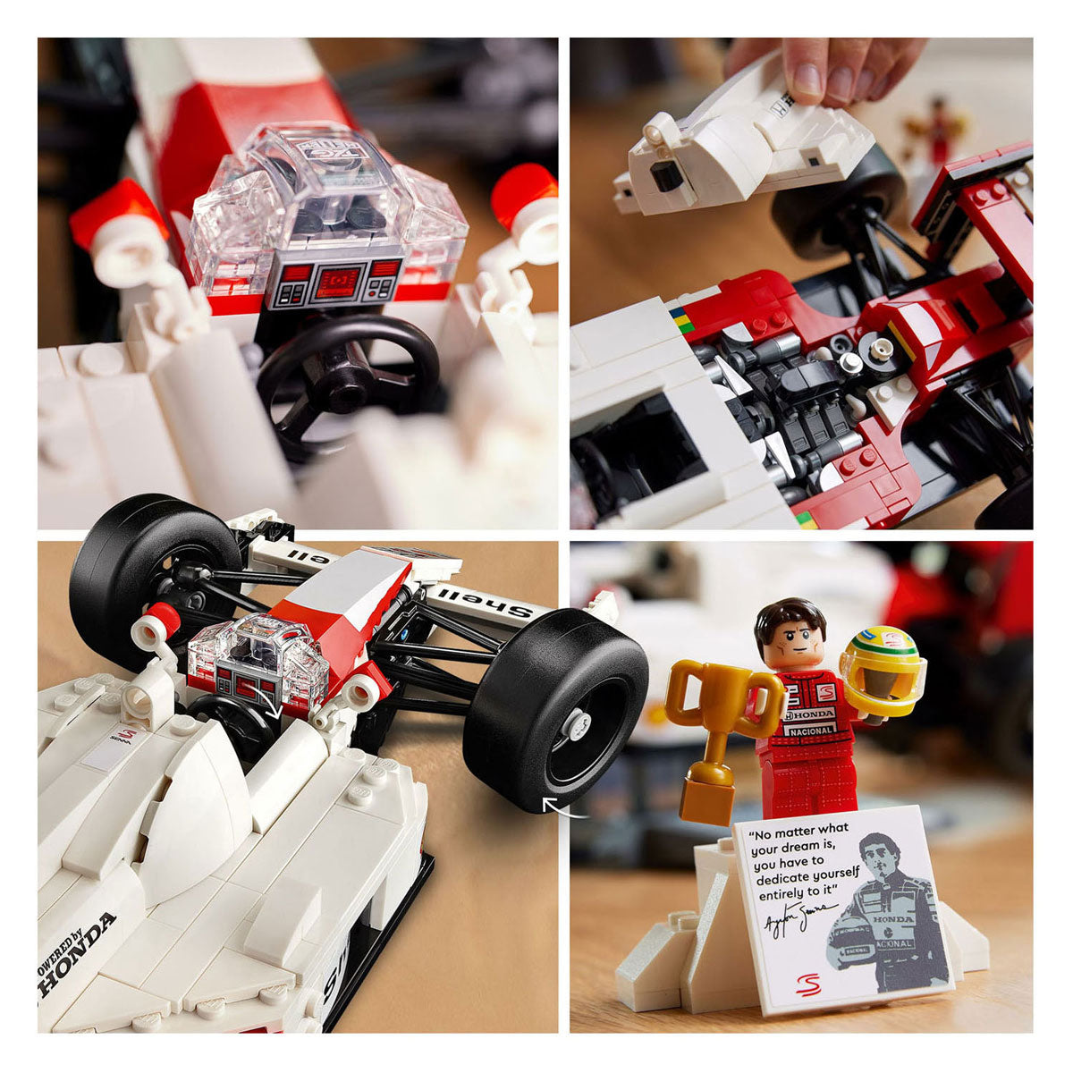 Icone LEGO LEGO 10330 McLaren MP4 4 e Ayrton Senna