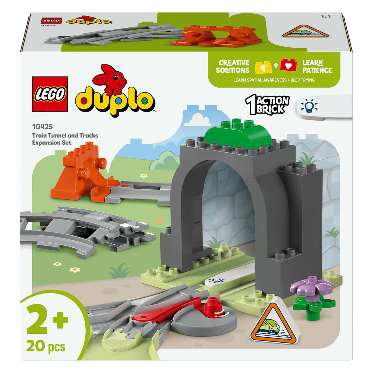 Lego duplo town 10425 treintunnel en rails uitbreidingsset