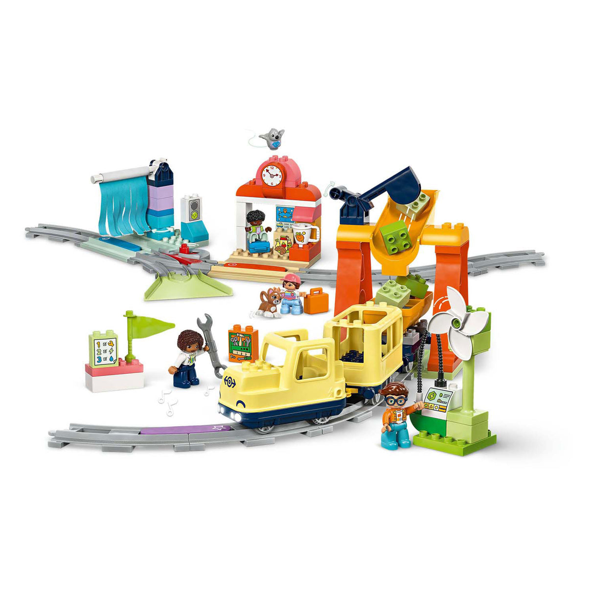 Lego Duplo Town 10428 Velký interaktivní sousedský vlak