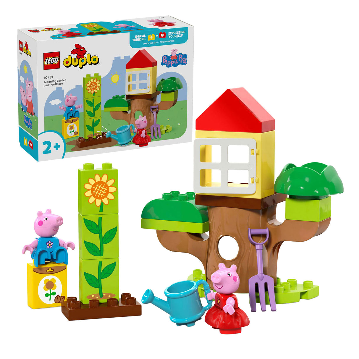 LEGO DUPLO LEGO DUPLO 10431 PEPPA GARDEN AND Treehouse