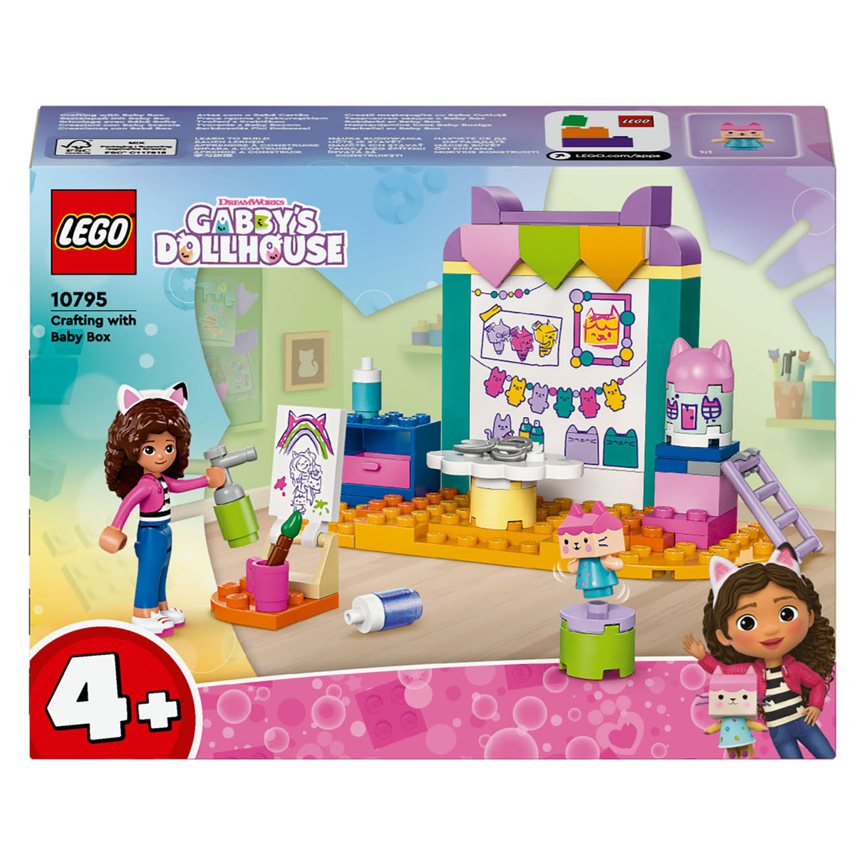 Lego Lego Gabby Dollhaus 10795 Handwierker mam Puppelchen Kitty