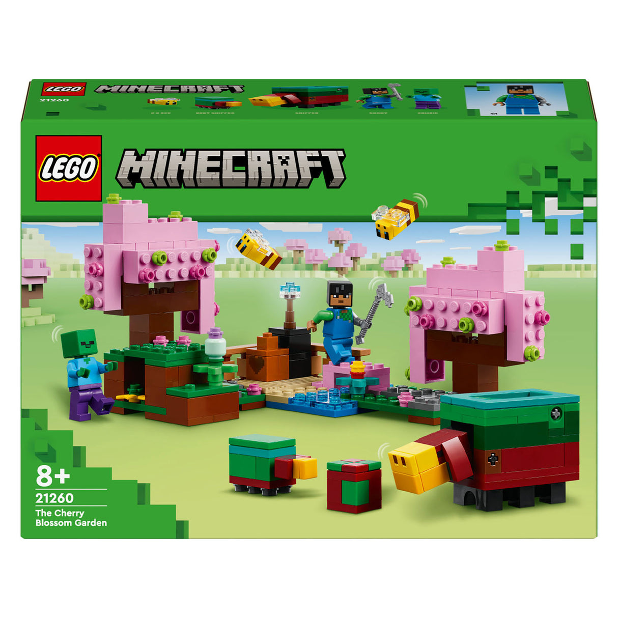 Lego Lego Minecraft 21260 Der Kirschblütengarten