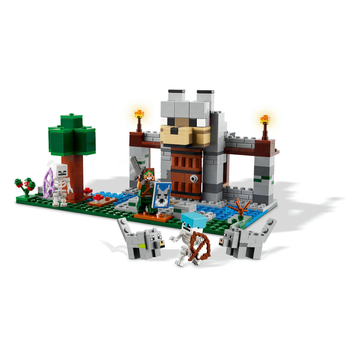 LEGO LEGO MINECRAFT 21261 de Wolvenburcht