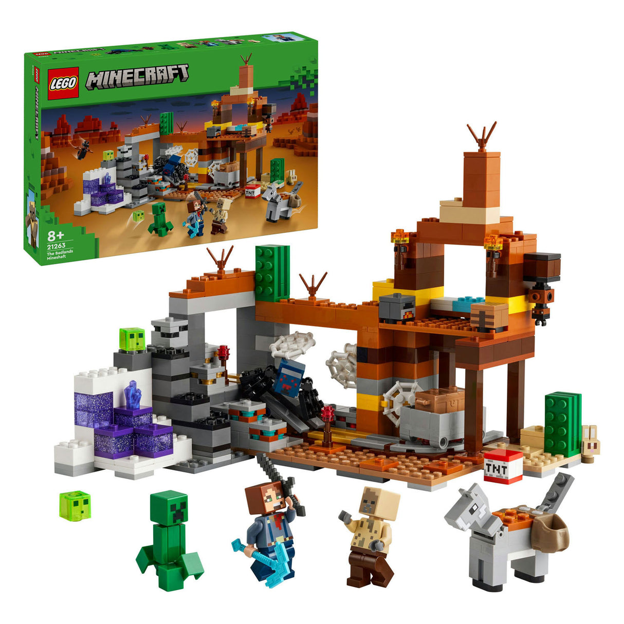 Lego Lego Minecraft 21263 Skred Woenstijmijn