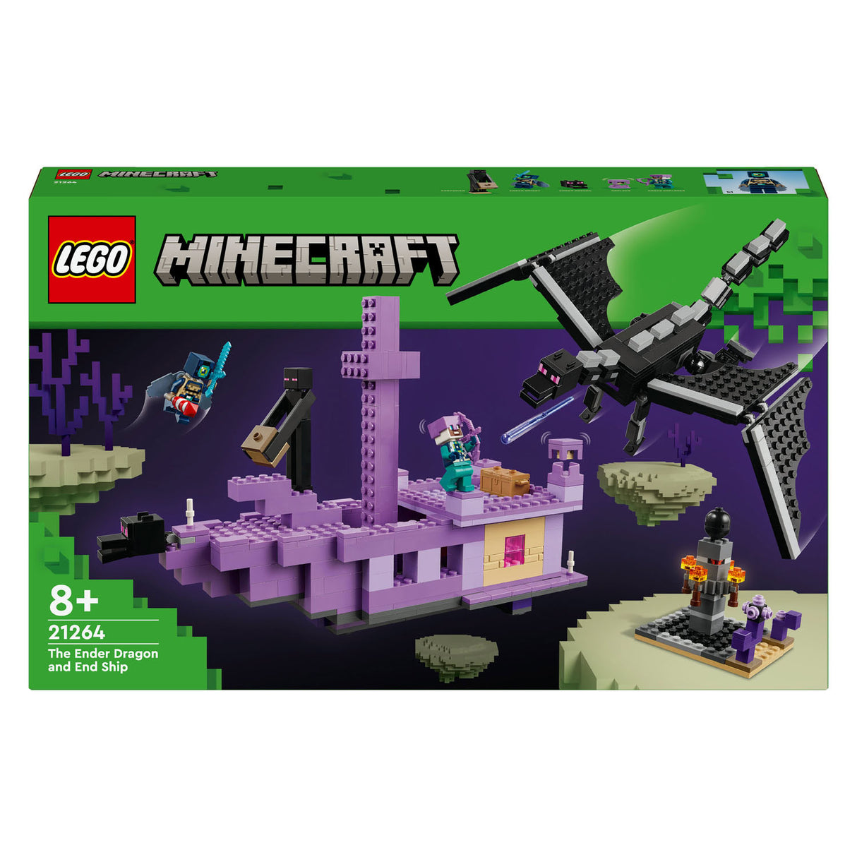 Lego Lego Minecraft 21264 The Enderdraak e la nave finale