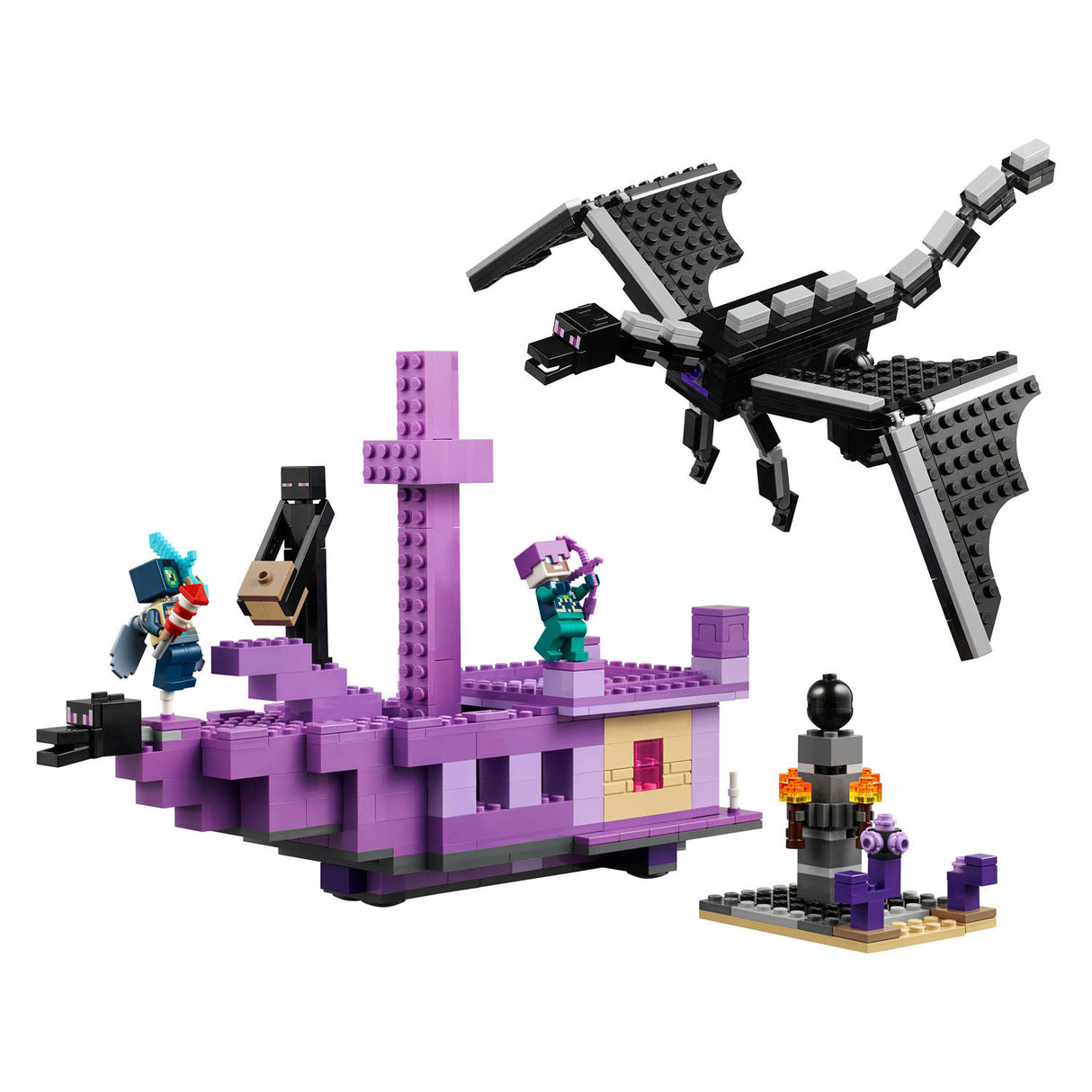 Lego Lego Minecraft 21264 The Enderdraak e la nave finale