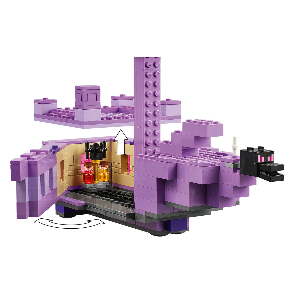 Lego Lego Minecraft 21264 The Enderdraak e la nave finale