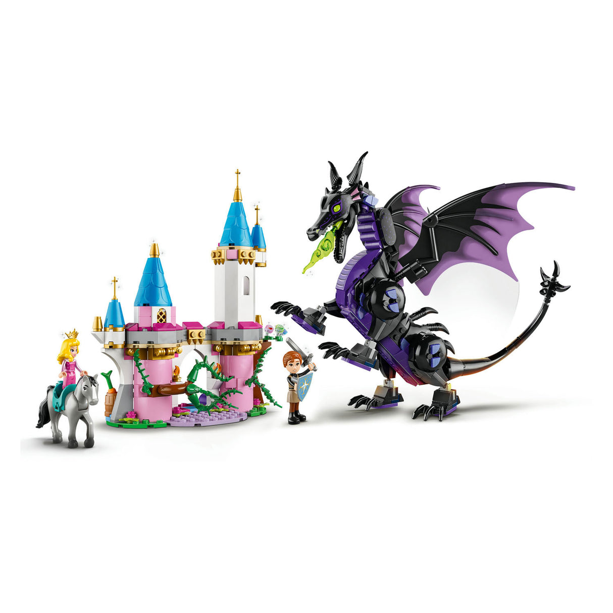 Lego Lego Prinzessin 43240 mëller mëll an Dragon Form