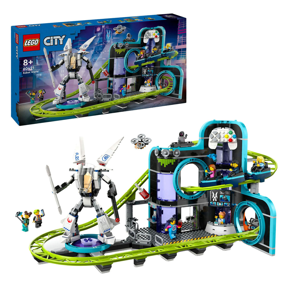 Lego Lego City 60421 Achtbaan i Robotwereld