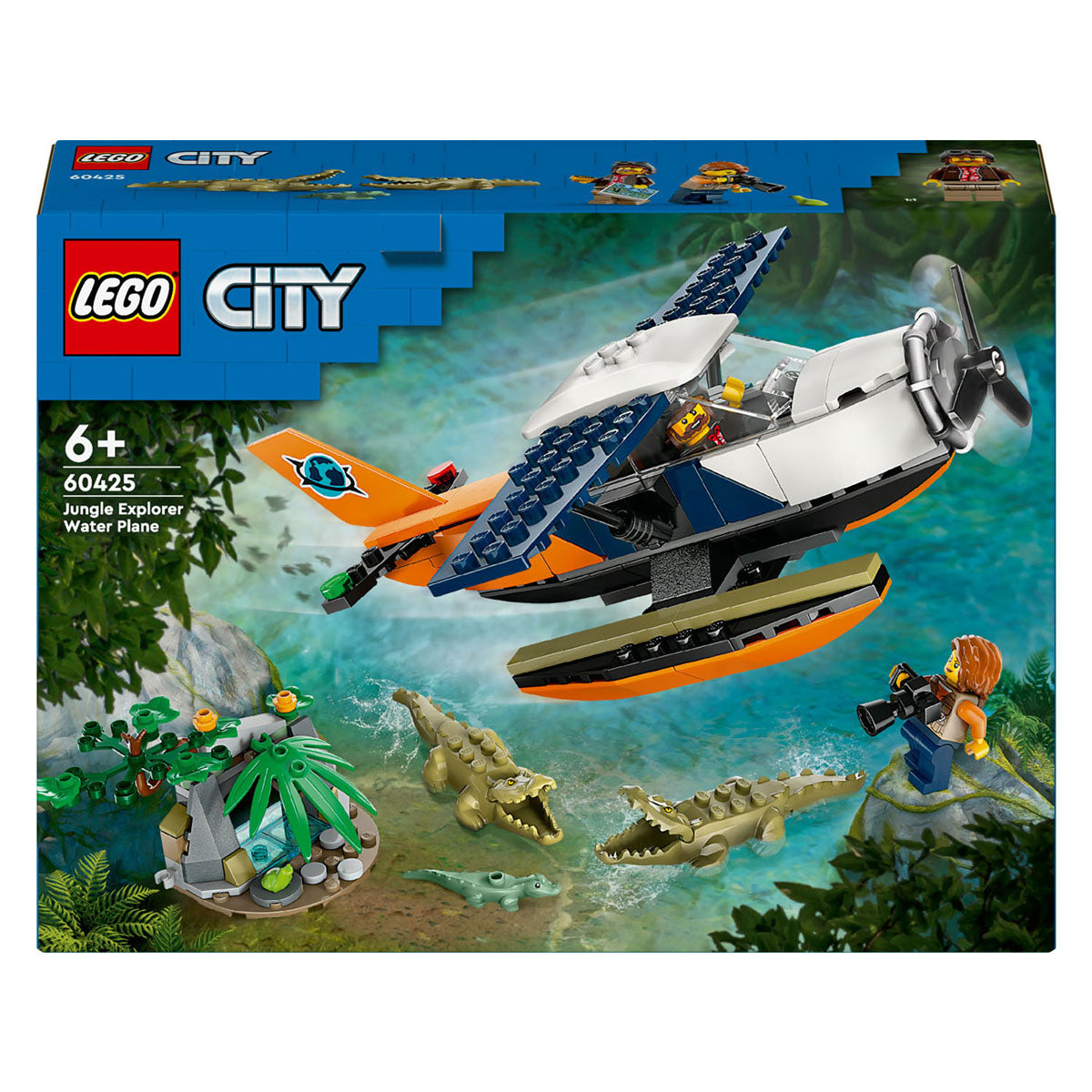 Lego Lego City 60425 Jungle Fuerscher: Seaplane