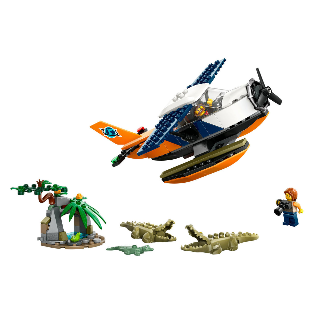 LEGO LEGO CITY 60425 Jungle Researchers: Seaplane