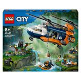 LEGO LEGO CITY 60437 Jungle Researchers: Hélicoptère à la base