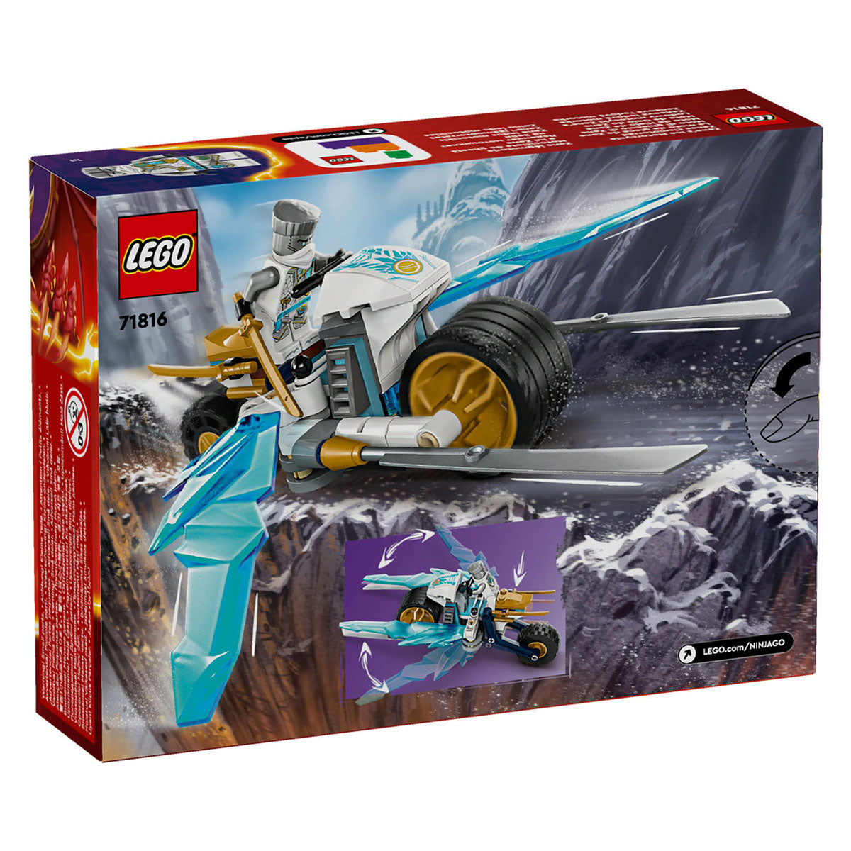 LEGO LEGO NINJAGO 71816 MOTOR DE ICE DE ZANE