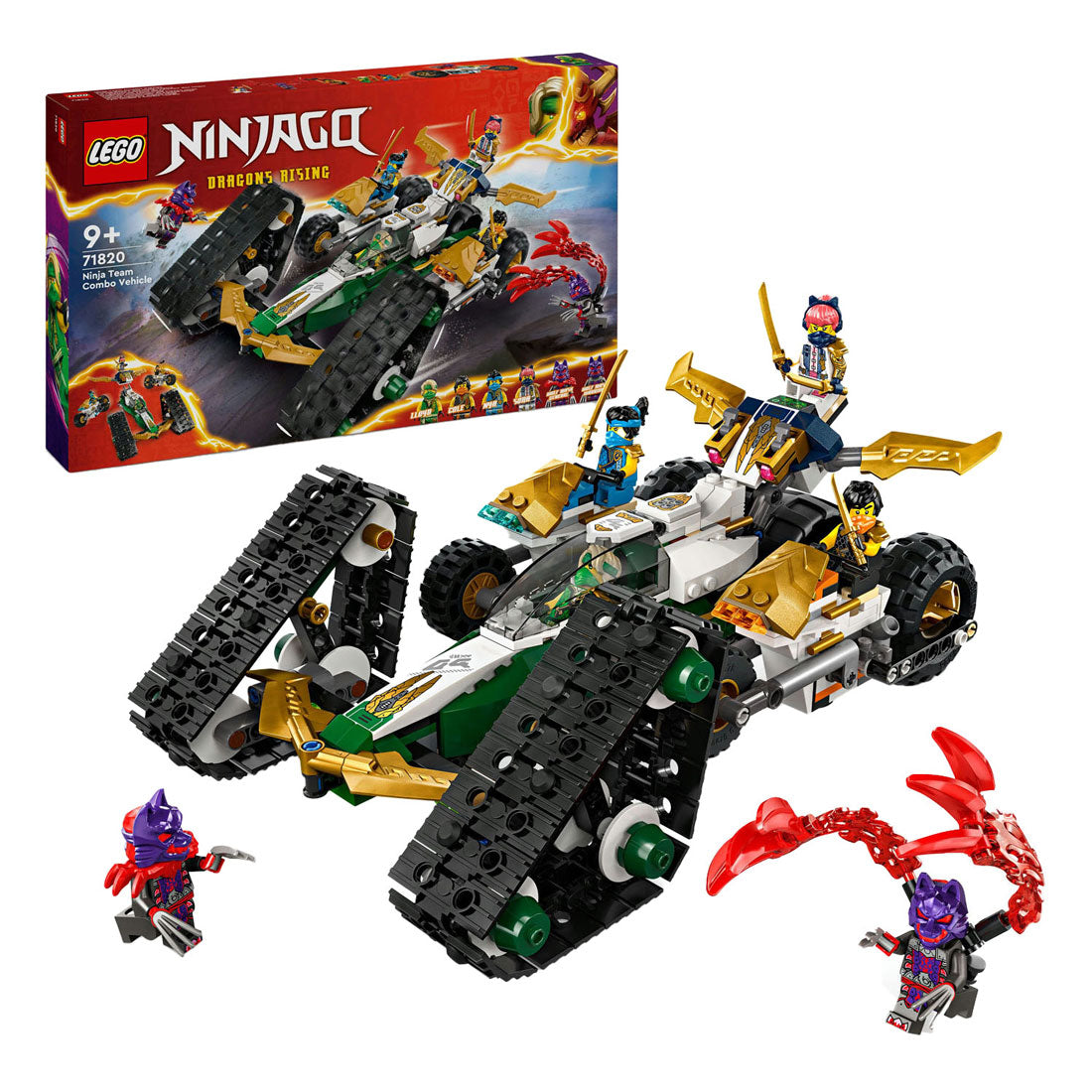 Lego Lego Ninjago 71820 Ninjateam Combi Fahrzeug