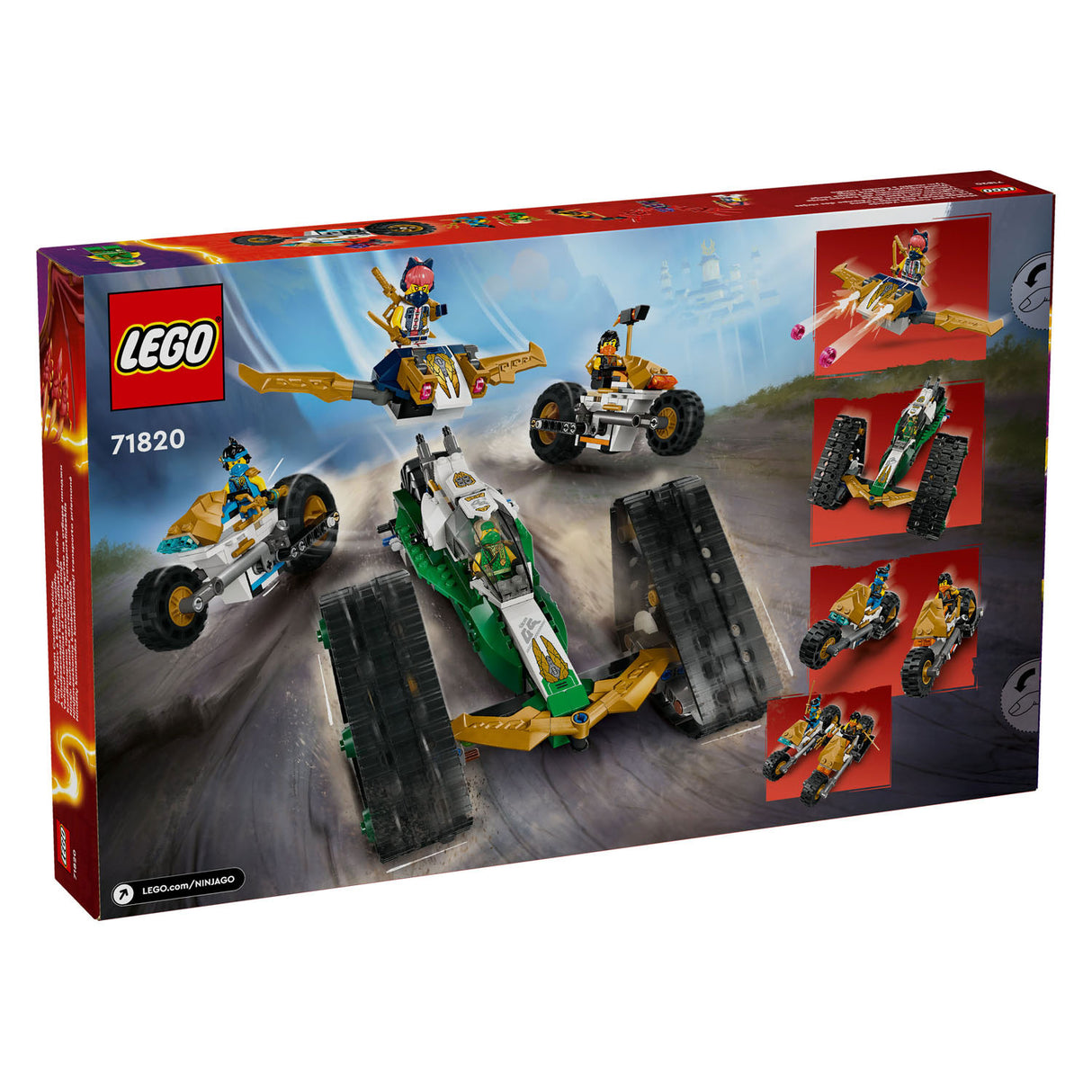 Lego Lego Ninjago 71820 Ninjateam kombinirano vozilo