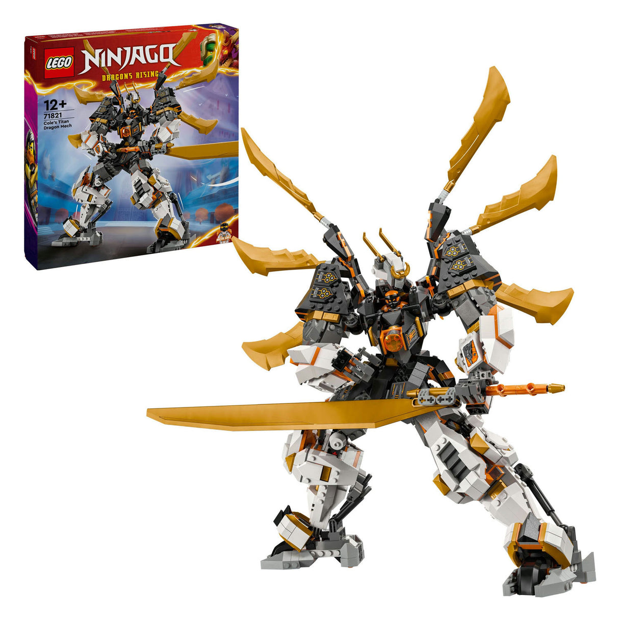 LEGO LEGO NINJAGO 71821 COLE Giant Dragon Mecha