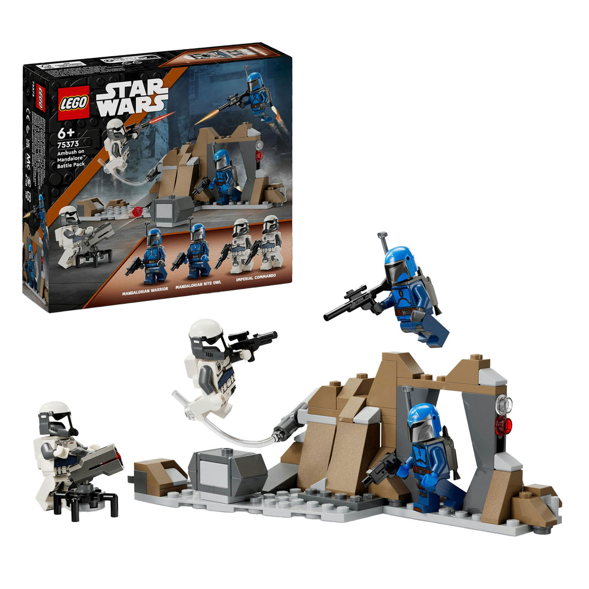 LEGO LEGO Star Wars 75373 Nubscade sur Mandalore Battle Pack