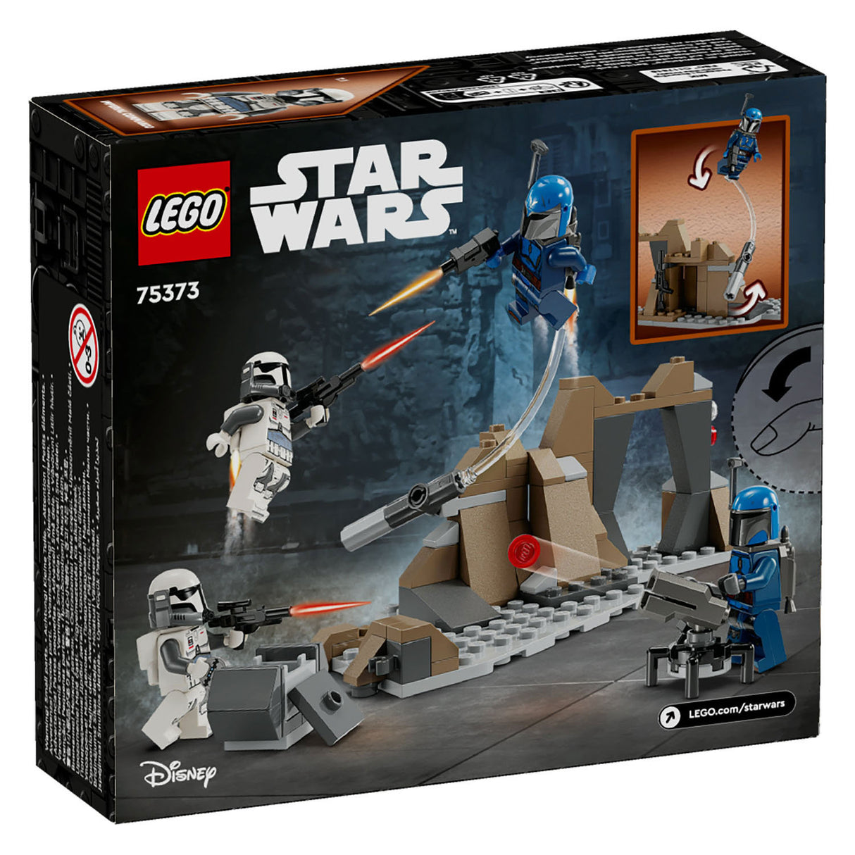 Lego Lego Star Wars 75373 Nubscade på Mandalore Battle Pack