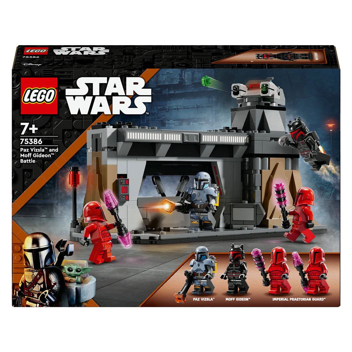 Lego Lego Star Wars 75386 PAZ Vizsla a Meffguton Del