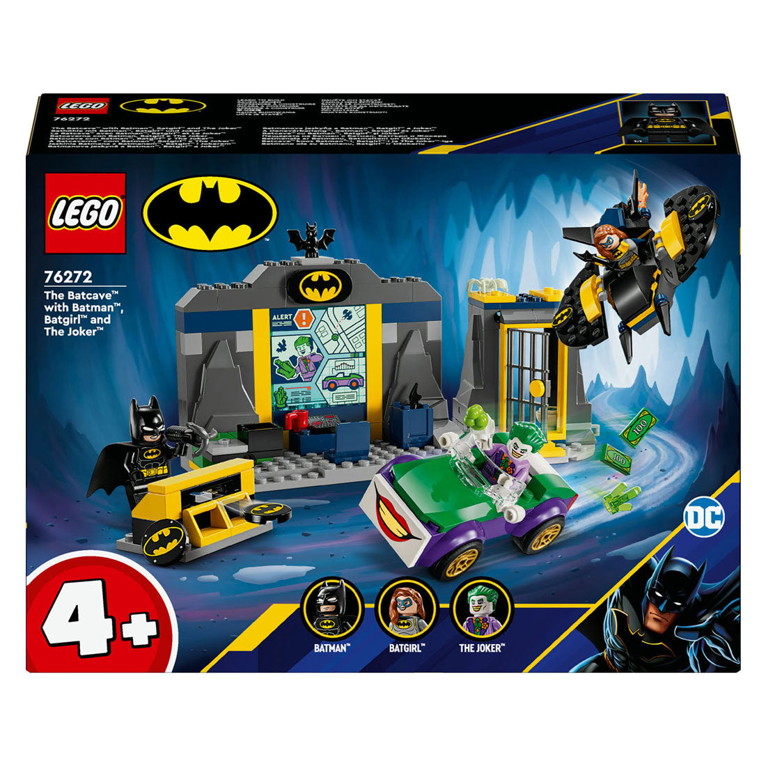 Lego Lego Super Heroes 76272 de Batcave med Batman, Batgirl og The Joker