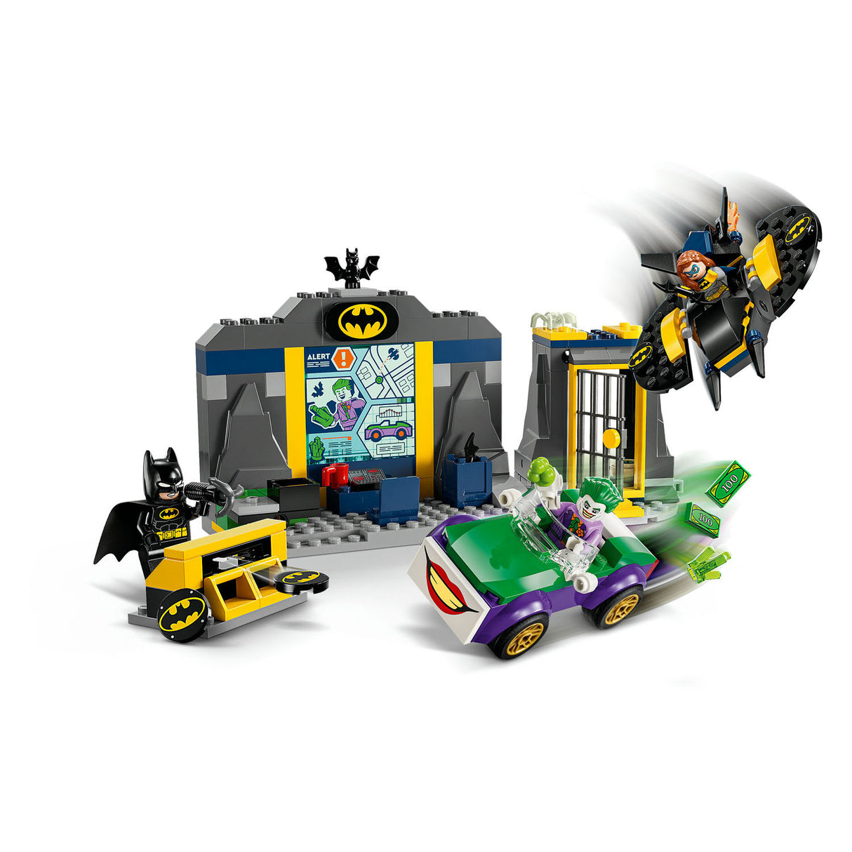 Lego Lego Super Heroes 76272 de Batcave med Batman, Batgirl og The Joker