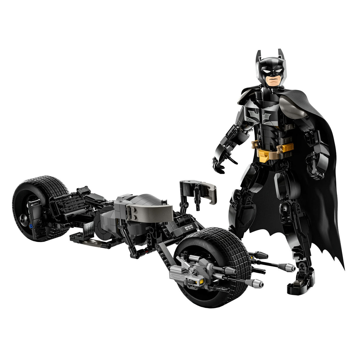 Budova postavy lego Lego Super Heroes 76273 a motor Bat Pod