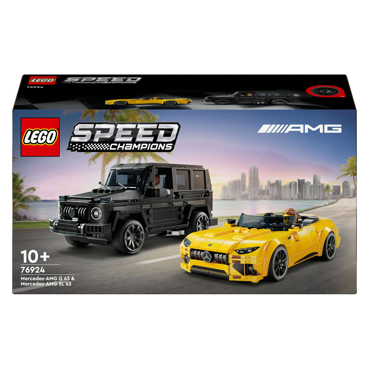 Lego Speed ​​Champions 76924 Mercedes-AMG G 63 a Mercedes-AMG Sl 63