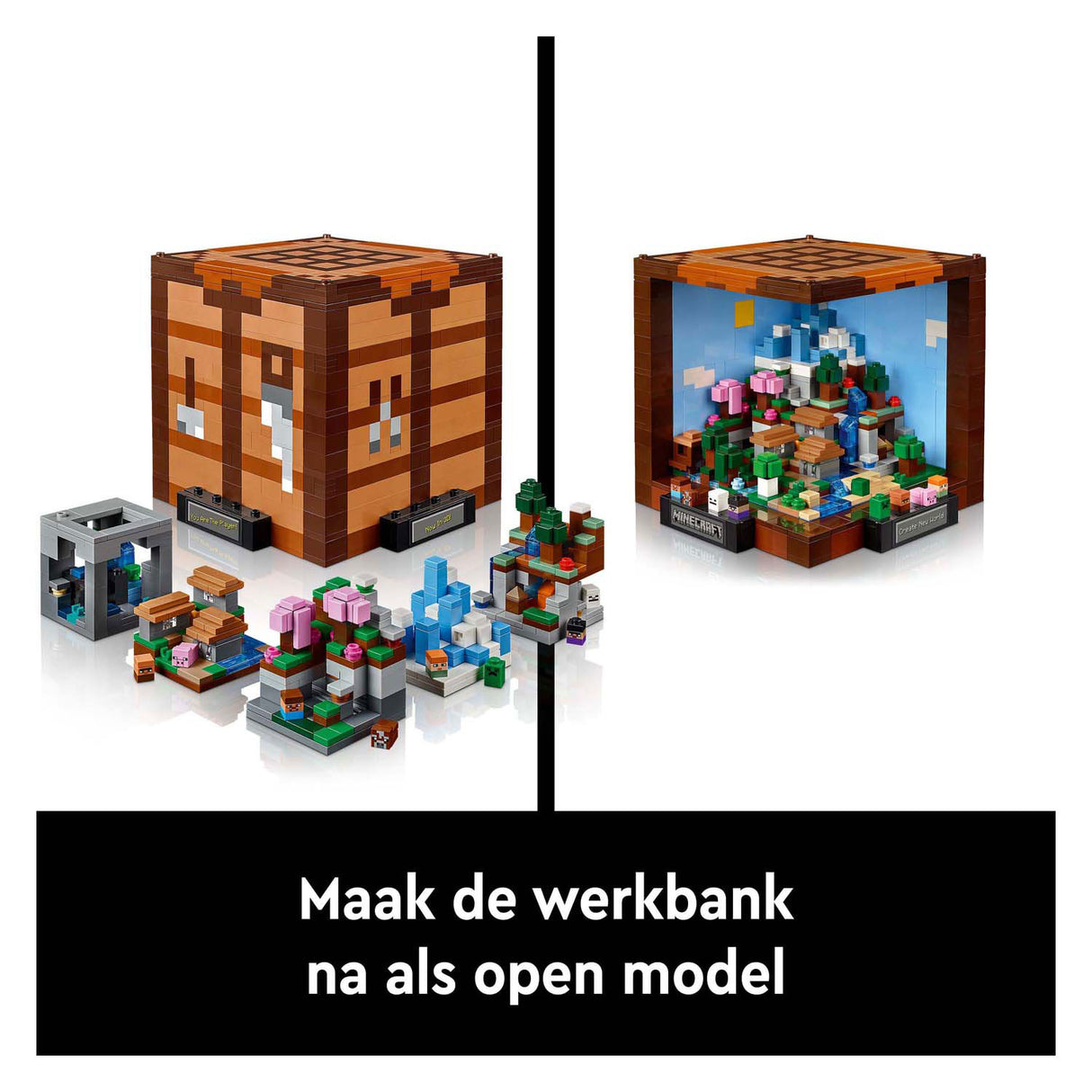 Lego Minecraft 21265 De Wekbank