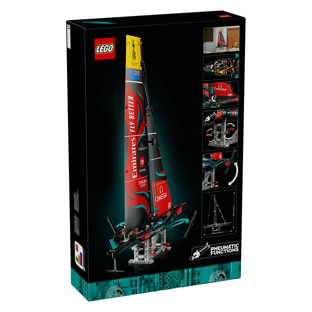 LEGO Technic 42174 Emirates Team Nuova Zelanda AC75 Hunting