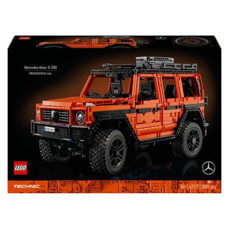 Lego technic mercedes-benz g 500 professional line auto bouwpakket voor volwassenen 42177