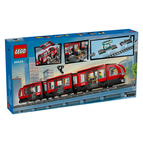 Lego City 60423 Stadstram og Station