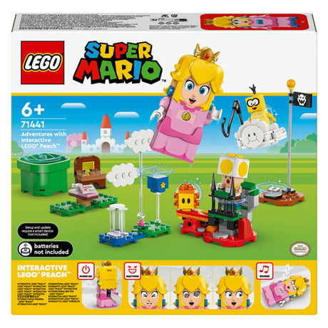 Lego super mario™ - avonturen met interactieve peach™ - 71441