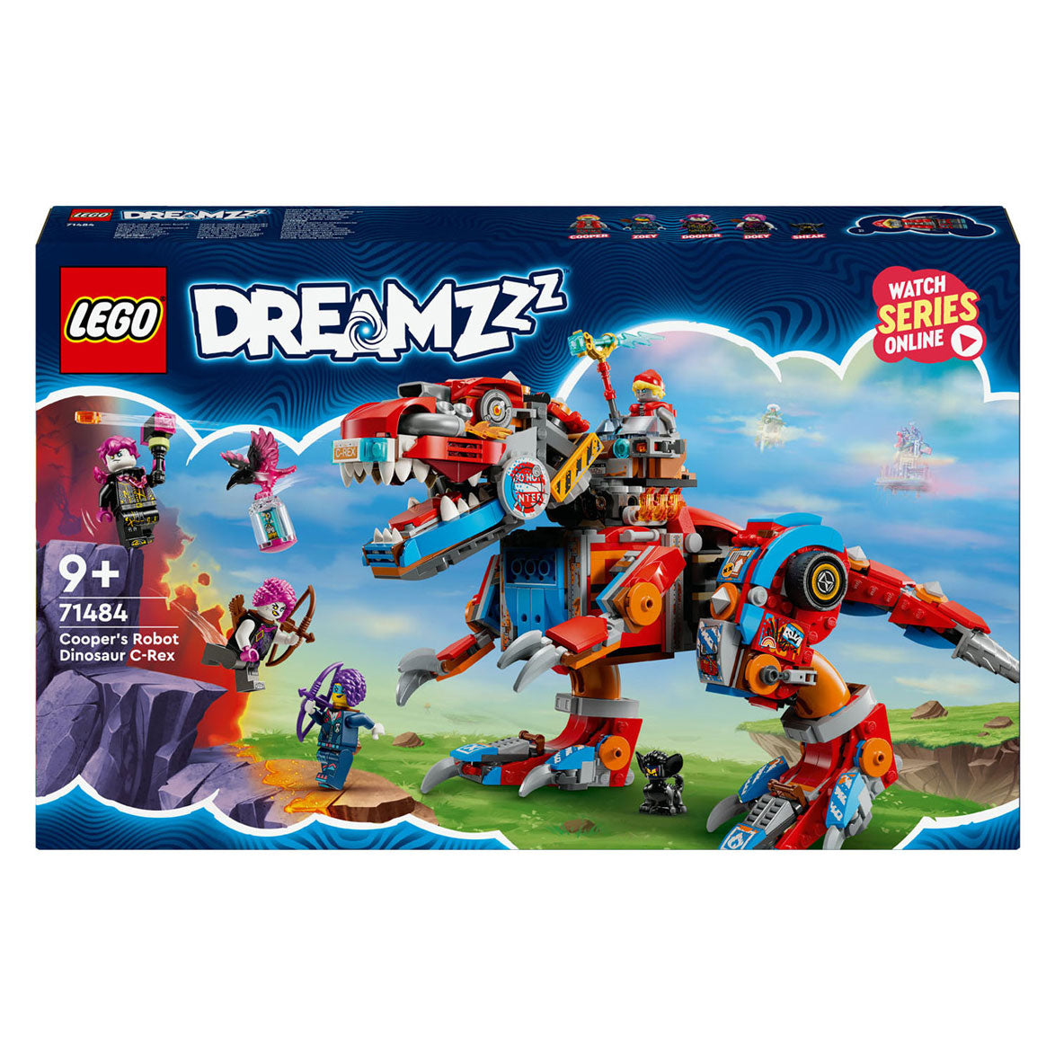 Lego Lego Dreamzzz 71484 Coopers Robotdinosaurus C. Rex